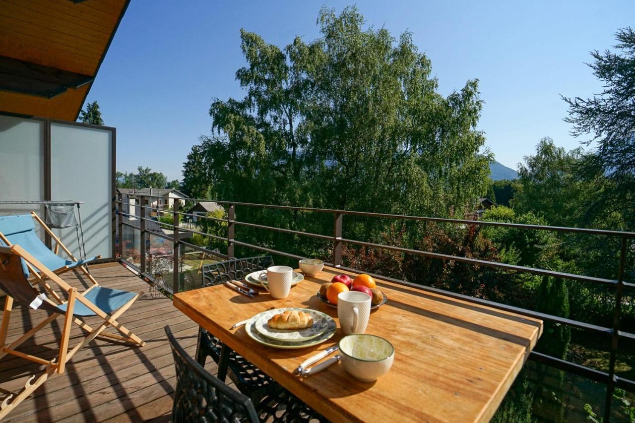 La Tournette Superb Quiet Apartment 300 Meters From The Lake Sévrier エクステリア 写真
